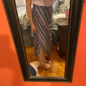 Woman’s maxi skirt